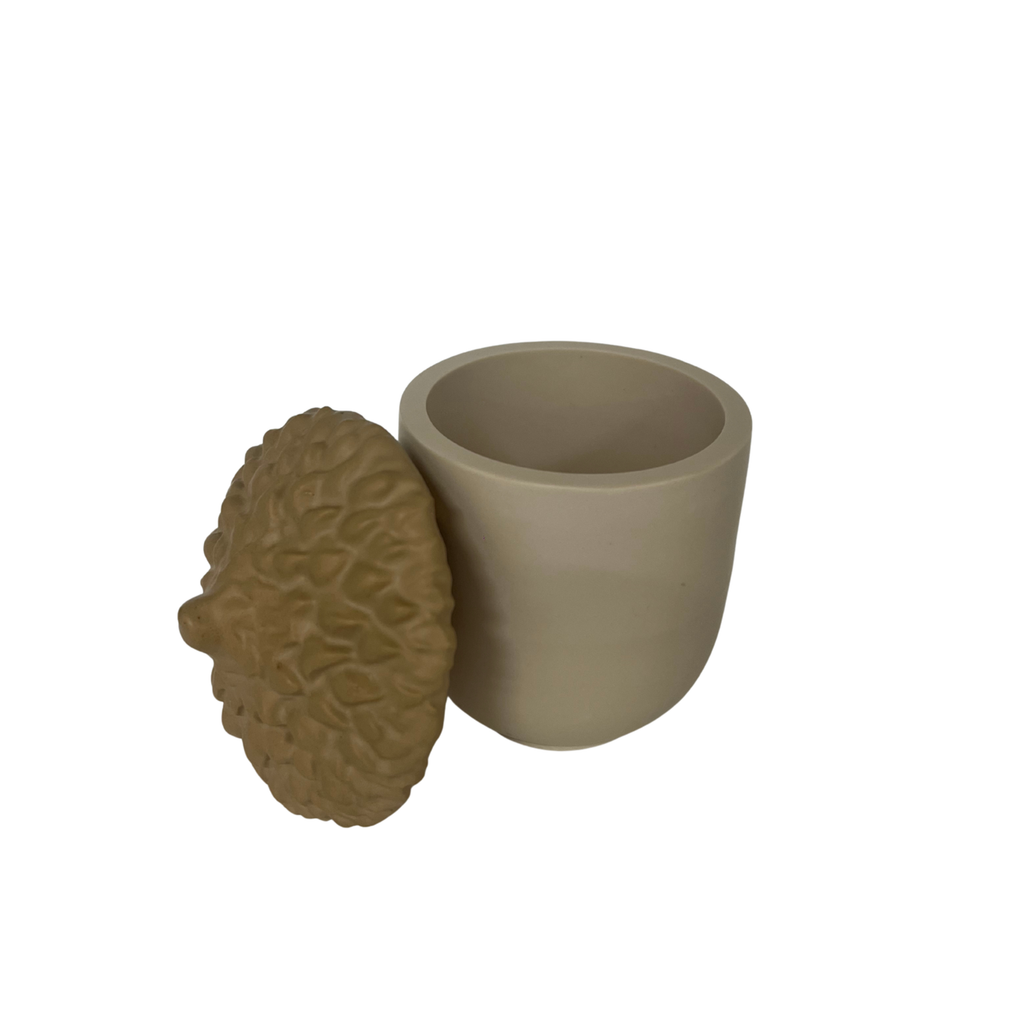 Caixa Decorativa Bolota em Jesmonite
