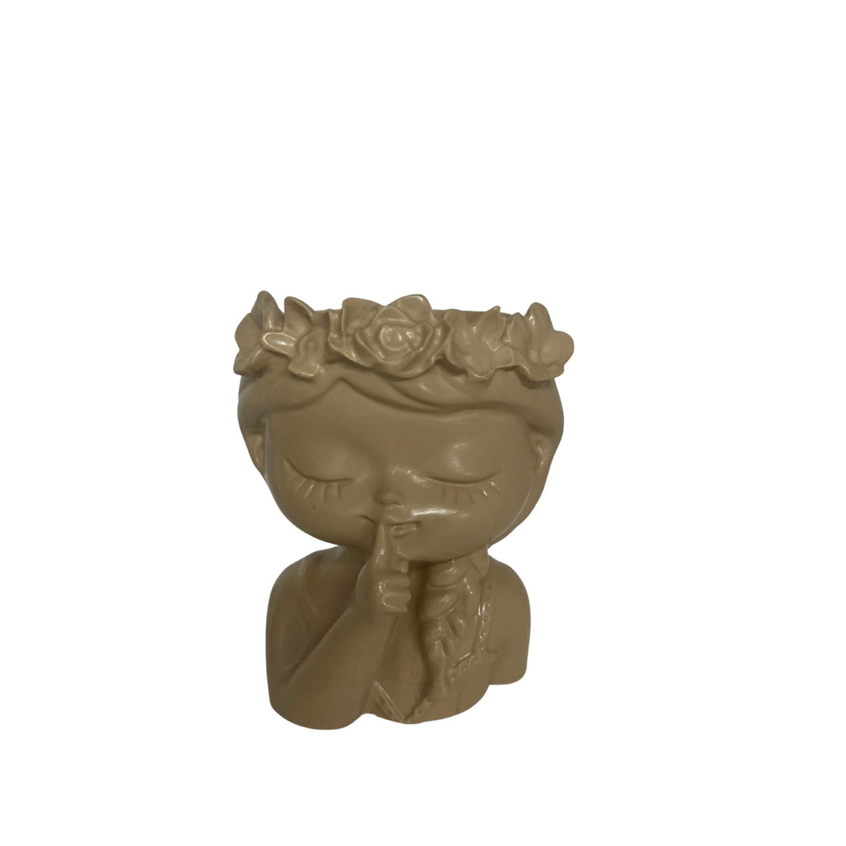 Vaso Decorativo Menina Serena – Silêncio