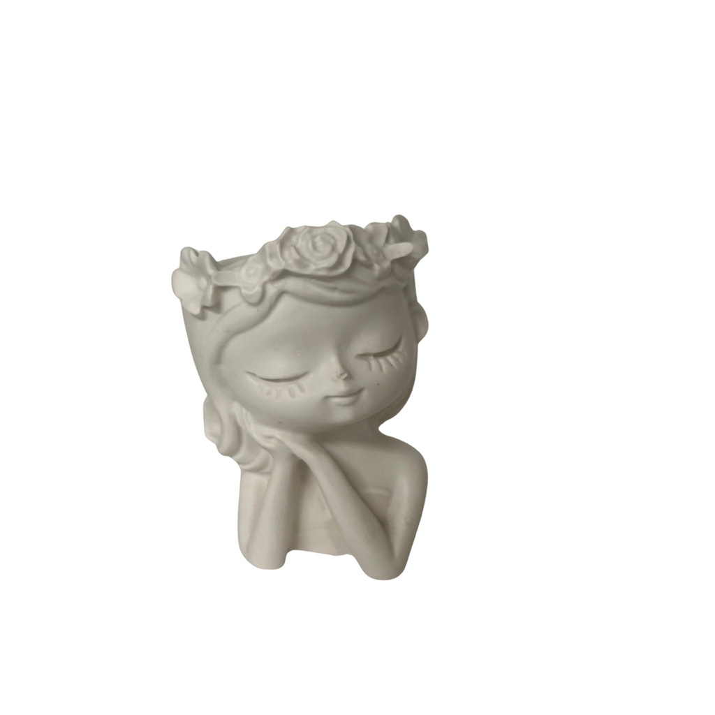 Vaso Decorativo Menina Serena – Sonho